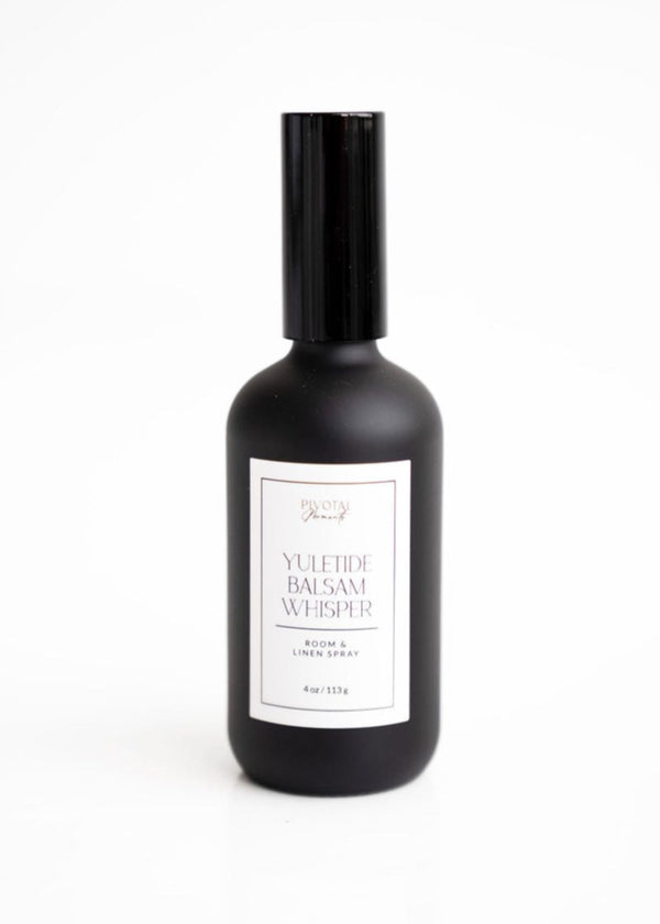 Yuletide Balsam Whisper Luxury Room + Linen Spray 4 oz